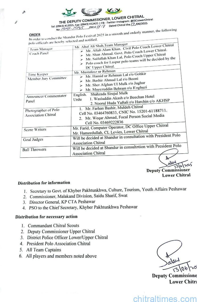 chitraltimes chitral polo teams for shandur festival selection 2