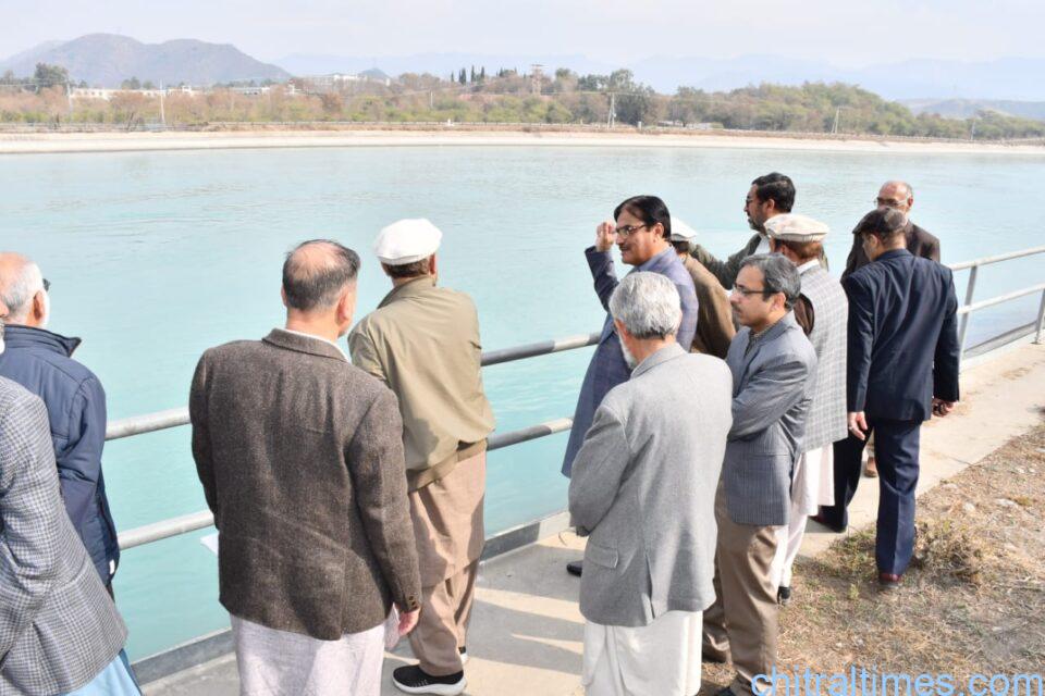 chitraltimes chitral press club delegation visit Ghazi Baroha power station and Tarbila 22