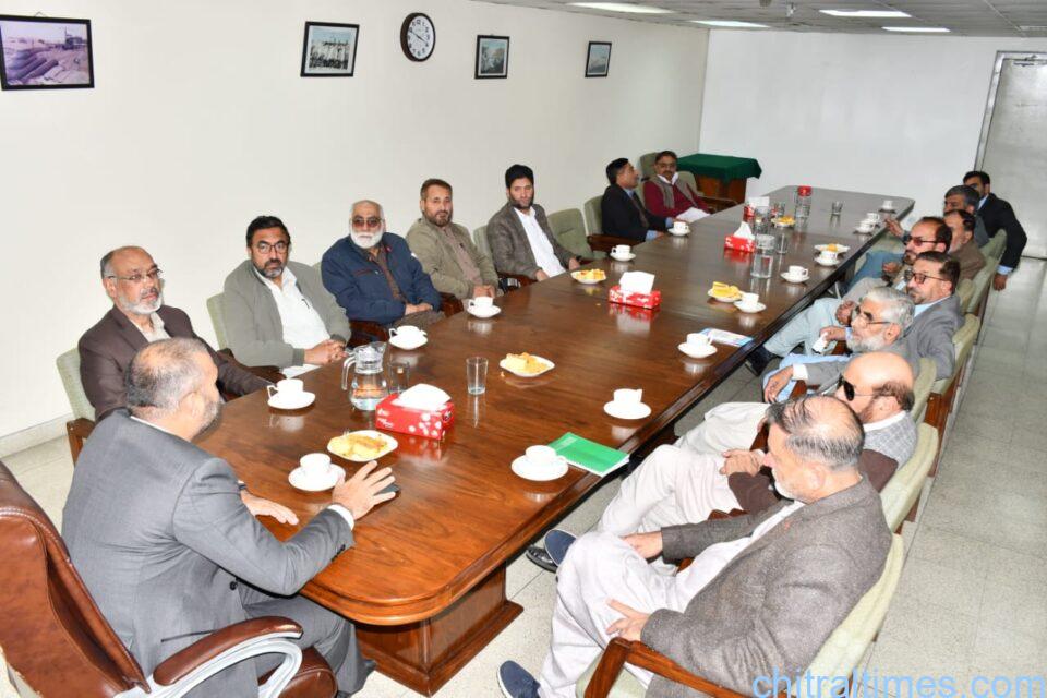 chitraltimes chitral press club delegation visit Ghazi Baroha power station and Tarbila 5