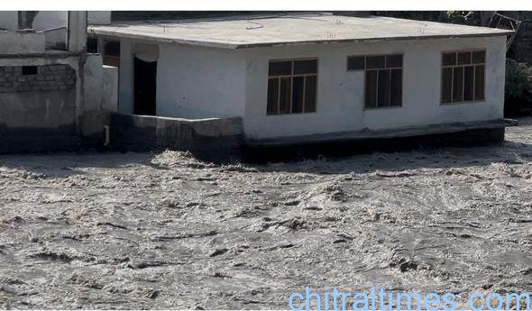 chitraltimes chitral river errosion and river encrougment 2