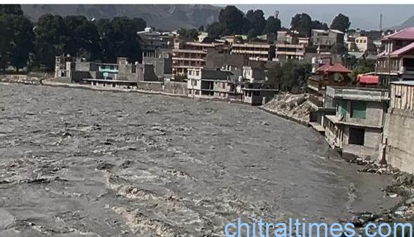 chitraltimes chitral river errosion and river encrougment 3