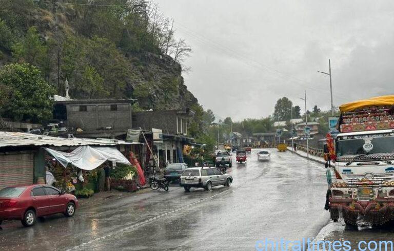 chitraltimes chitral town rain 2 1