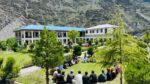 chitraltimes chitral university students meeting on uni road 1