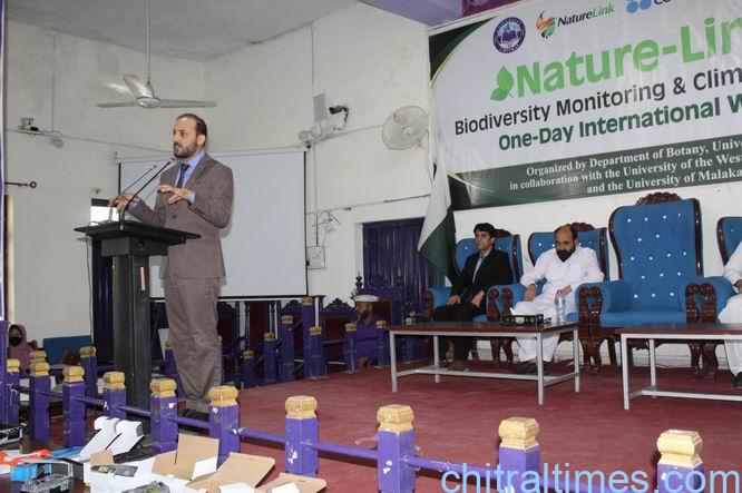 Chitral Times - The voice of Chitral | جامعہ چترال میں حیاتیاتی تنوع اور موسمیاتی تبدیلی کے موضوع پر بین الاقوامی ورکشاپ chitraltimes chitral university workshop on climate change 8