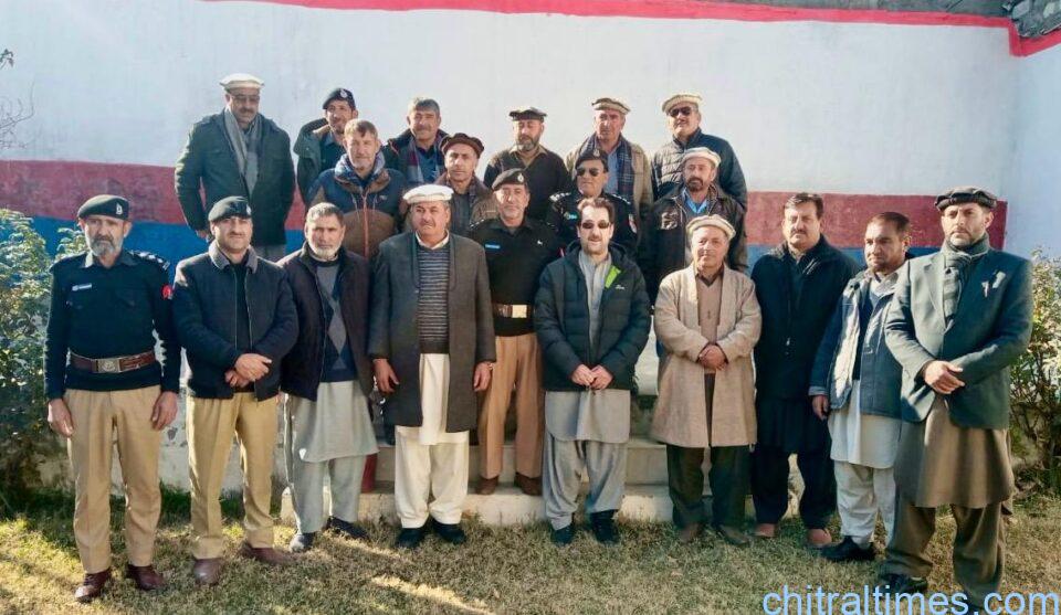 chitraltimes chtiral police senior officials retirement program 6