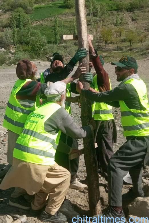 chitraltimes civil diffence volunteers upper chitral 2