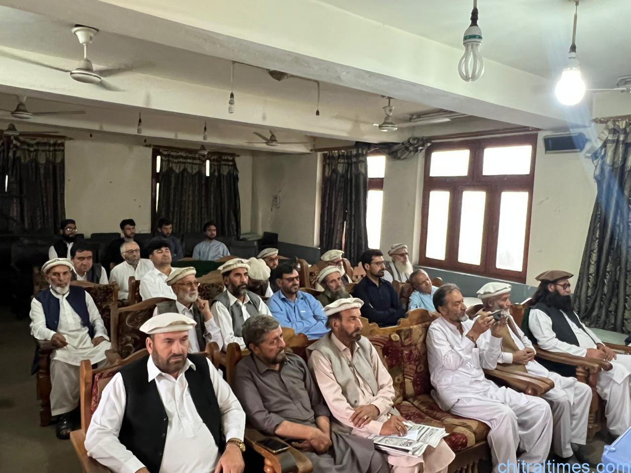 chitraltimes civil society press confrence against district admin upper chitral 3