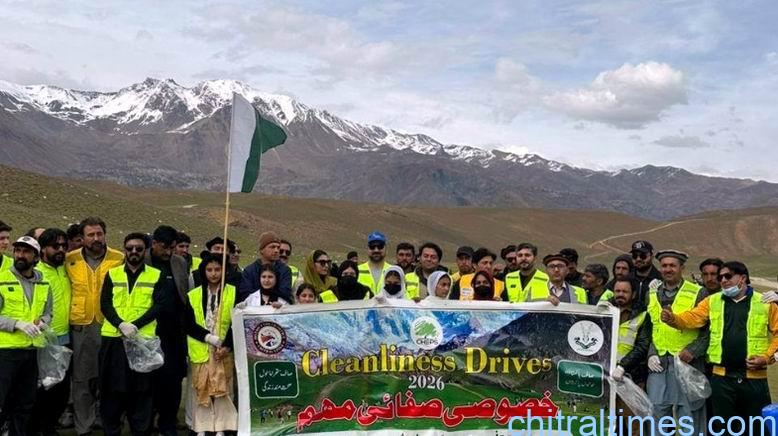 chitraltimes cleanliness campaign in kaghlasht upper chitral