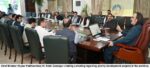 chitraltimes cm chairing meeting on prority projects kp