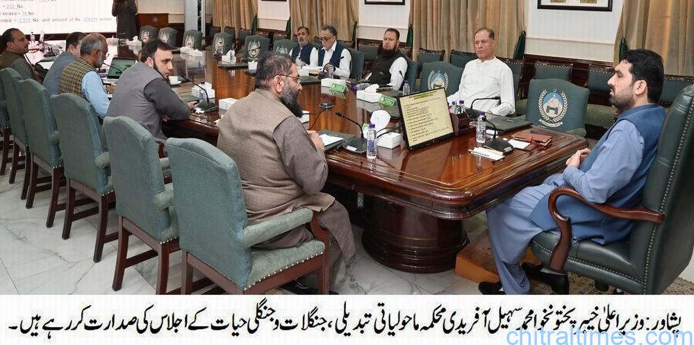 وزیر اعلیٰ خیبر پختونخوا کا صوبہ بھر میں درختوں کی غیر قانونی کٹائی کے خلاف زیرو ٹالرنس پالیسی اپنانے اور ٹمبر مافیا کے خلاف سخت کارروائی کا حکم