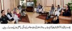 chitraltimes cm kp ali amin gandapur chairing flood assessment meeting