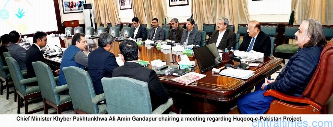 وزیراعلیٰ کے زیرصدارت حقوق پاکستان پروجیکٹ ٹو سے متعلق اجلاس، منصوبے کے تحت خیبر پختونخوا میں اعلیٰ تعلیم کے شعبے میں انسانی حقوق سے متعلق پروگرامز شروع کئے جائیں گے
