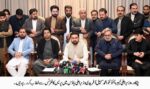 chitraltimes cm kp muhammad sohail afridi addressing press confrence