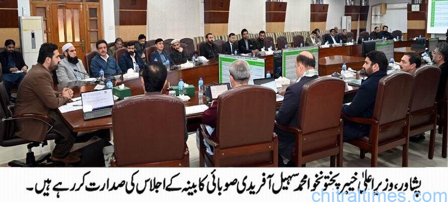 صوبائی کابینہ اجلاس؛ ملٹری آپریشن کی مخالفت، ملٹری آپریشن کسی مسئلے کا حل نہیں، گرینڈ امن جرگے کے 15 نکاتی ایجنڈے کی متفقہ منظوری: وزیراعلیٰ خیبر پختونخوا