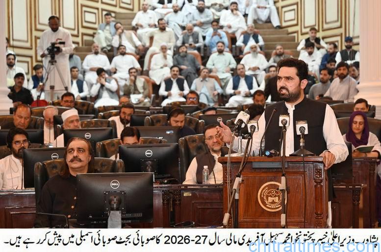 وزیراعلیٰ خیبرپختونخوا محمد سہیل آفریدی نے 2170 ارب روپے کا ’’خوشحال خیبرپختونخوا‘‘ بجٹ 2026-27 پیش کر دیا