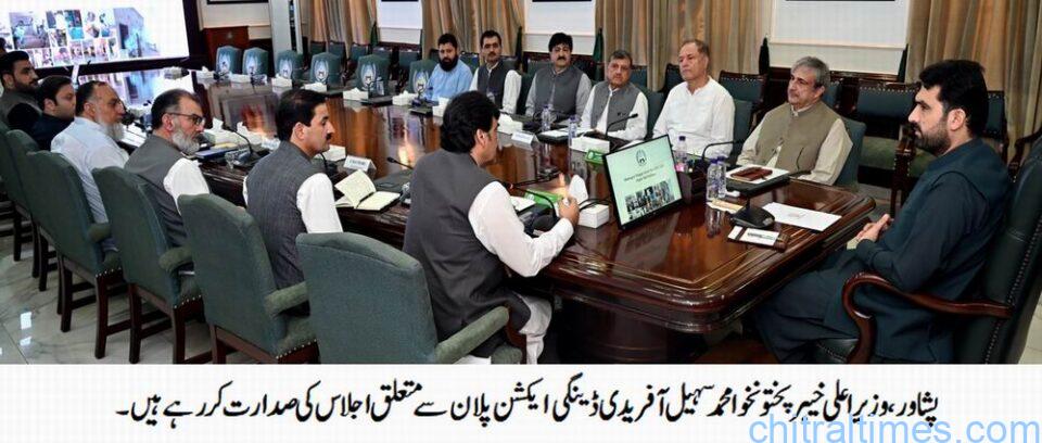 chitraltimes cm kp sohail afridi chaired dengue virus action plan meeting