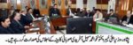 chitraltimes cm kp sohail afridi chairing kp cabinet meeting