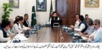 chitraltimes cm kp sohail afridi chairing meeting on health issues