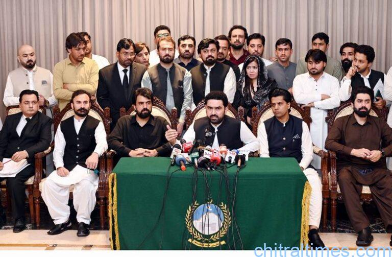 chitraltimes cm kp sohail afridi press confrence 2