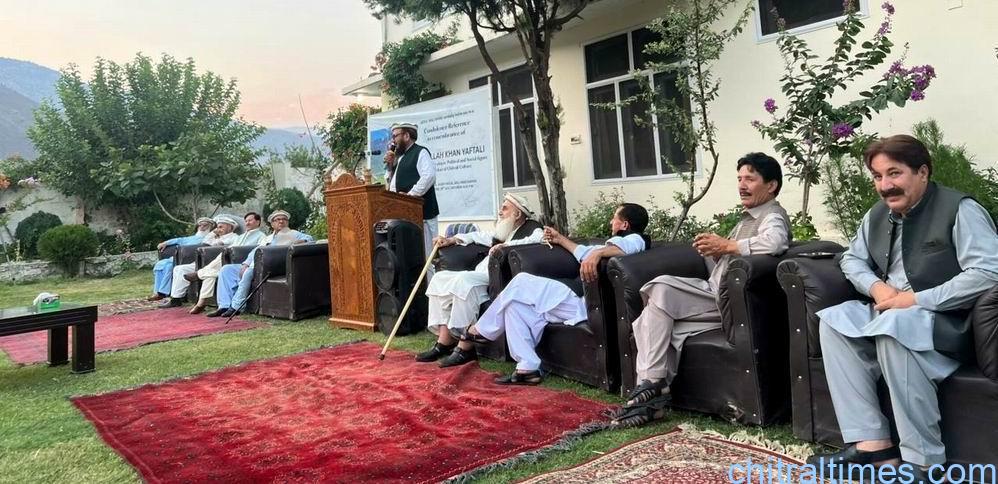 chitraltimes condolance refrence for late Amirullah Khan yaftali wali house Chitral 23