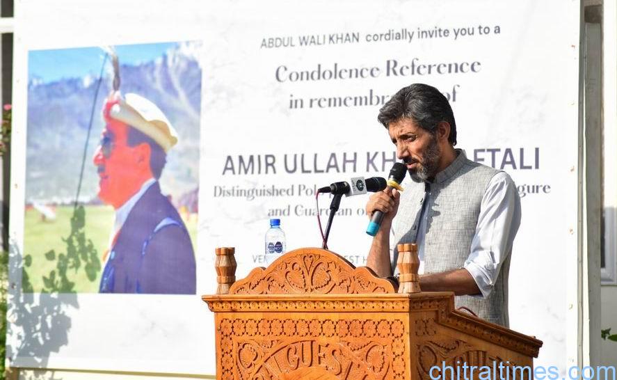 chitraltimes condolance refrence for late Amirullah Khan yaftali wali house Chitral 27