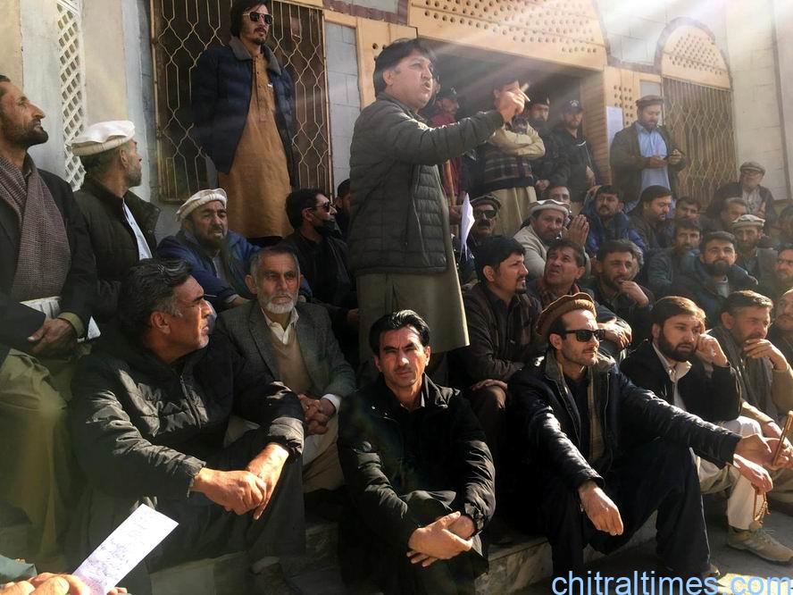 chitraltimes contractor association press confrence 1