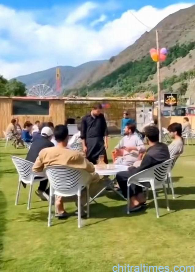 Chitral Times - The voice of Chitral | چترال ؛ لنیک میں قائم کیفے کی مسماری پر شدید ردعمل، متاثرہ نوجوانوں کو معاوضہ دینے کا مطالبہ chitraltimes darbar cafee file photo