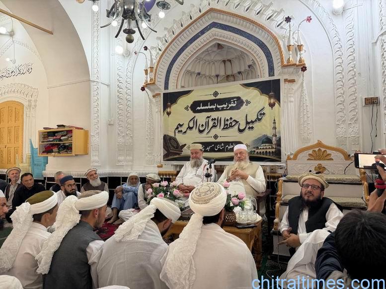 chitraltimes dastar bandi shahi masjid chitral darul uloom 3