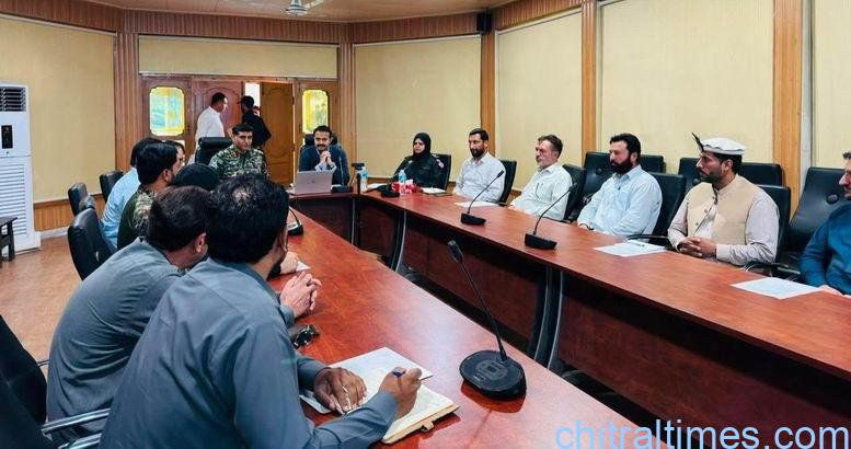 chitraltimes dc comd cs chaired intelegence coordination meeting 2