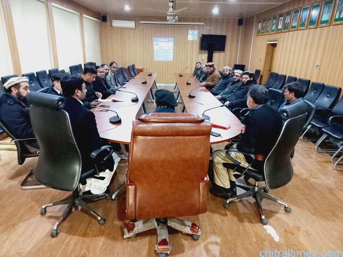 chitraltimes dc lower chaired relegious harmoney meeting 2