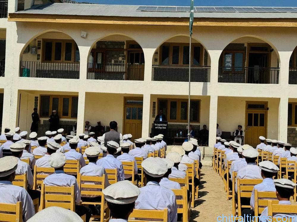 chitraltimes dc lower chitral raw hashim azeem visit the langlands school college 5