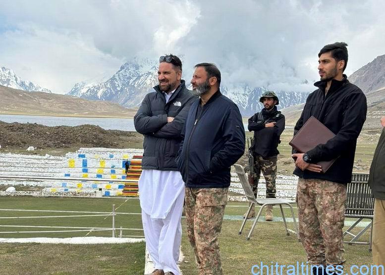chitraltimes dc upper chitral brig jama wing comd mastuj visit shandur 5