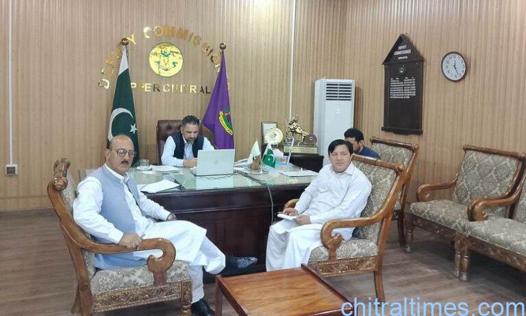chitraltimes dc upper chitral meeting on afghan refuges 1