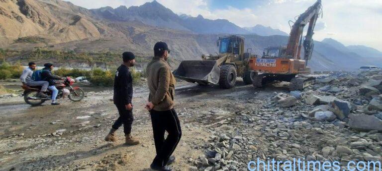 chitraltimes dc upper chitral visit chitral booni mastuj under construction road 4