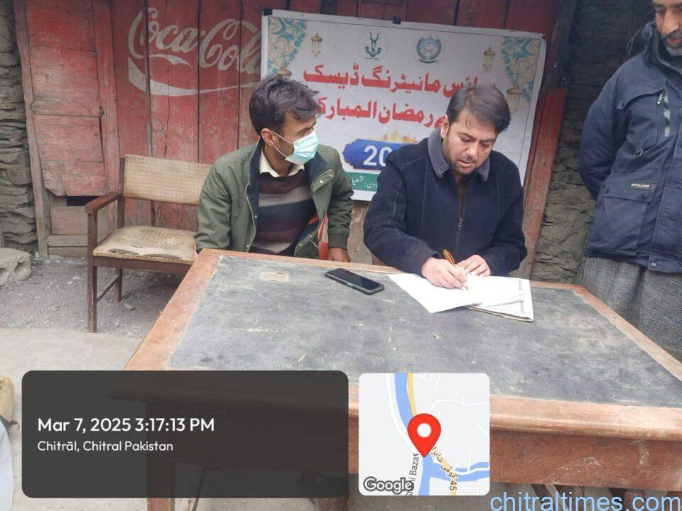 chitraltimes district administration lower chitral sealed buthcer shops 3