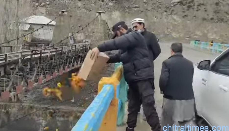 chitraltimes district adminstration disposed off un healthy foods