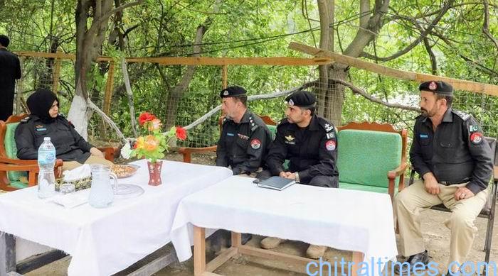 chitraltimes dpo chitral lower resham jahangir visit kalash valley 1