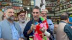 chitraltimes dpo hangu khalid khan being welcome in Chitral 2