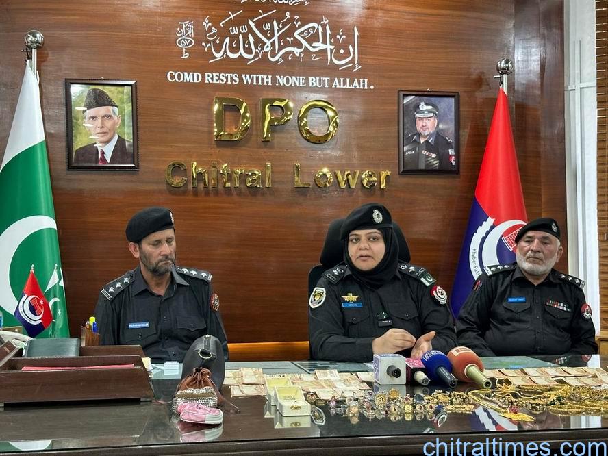 chitraltimes dpo lower chitral rashum jhangir press confrence 2