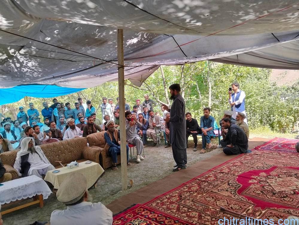 chitraltimes dpo upper chitral visit shehla home nishko mulkhow