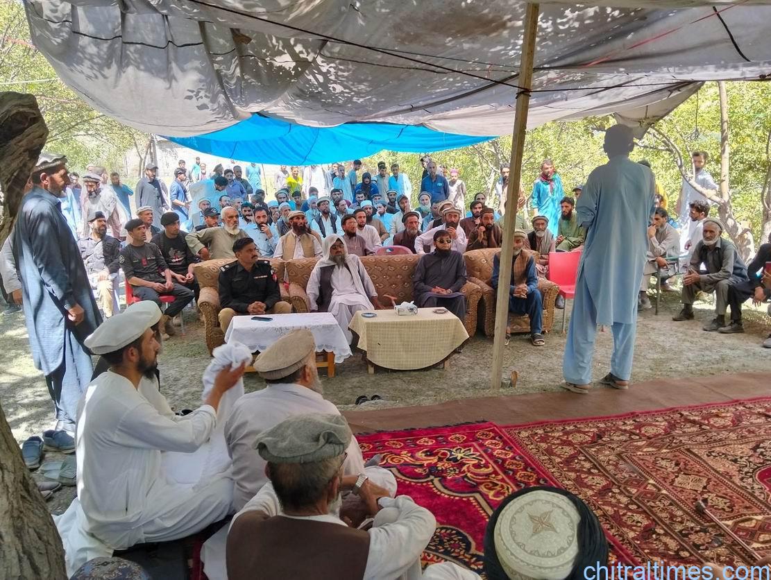 chitraltimes dpo upper chitral visit shehla home nishko mulkhow