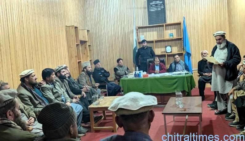 chitraltimes drosh meeting on pti and ppi clashes 3
