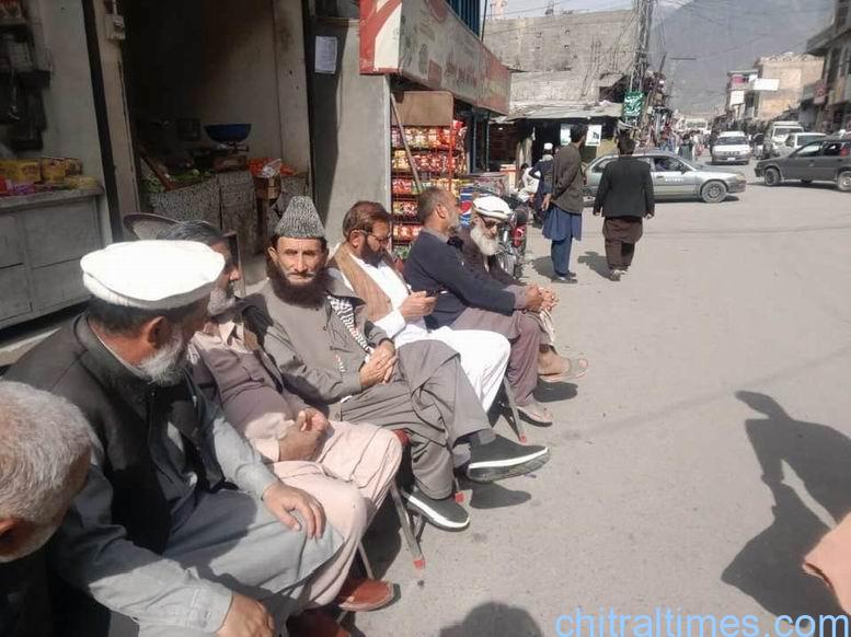 chitraltimes drosh protest against wapda pesco 1