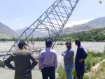 chitraltimes electric towers under river erosion in Ayun chitral lower 1