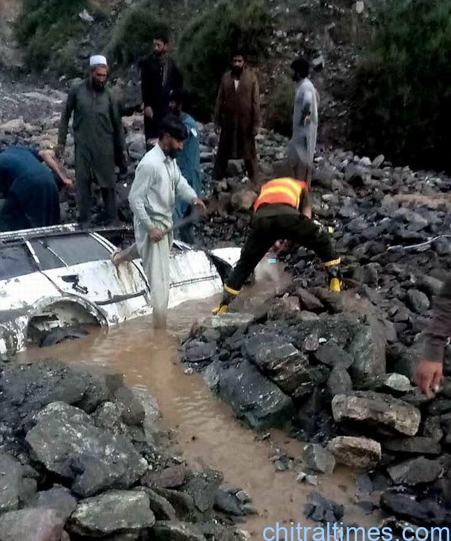 chitraltimes flash flood damaged houses crops in broze kol lower chitral 1
