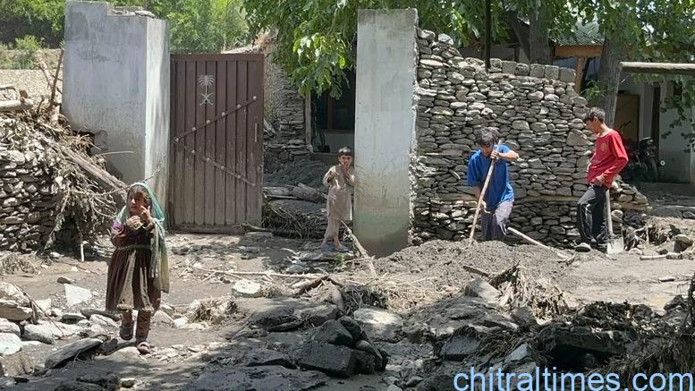 chitraltimes flash flood damaged houses crops in broze kol lower chitral 21