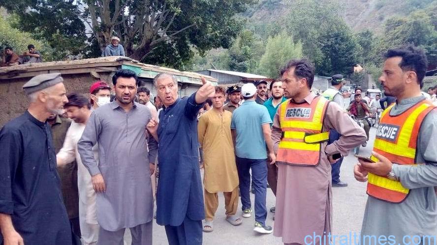 chitraltimes flash flood washed away crops houses and brige in Jughoor chitral lower 3