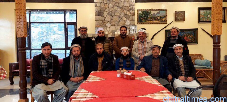 chitraltimes garamchashma meeting sunni and ismaili community group