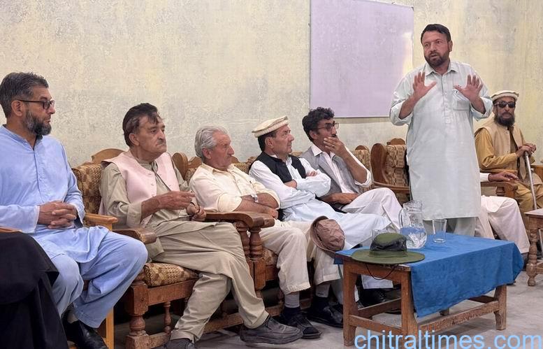گرم چشمہ پولو گراؤنڈ کے مبینہ قبضے کے خلاف مشاورتی اجلاس، انتظامیہ کو تین دن کی ڈیڈ لائن