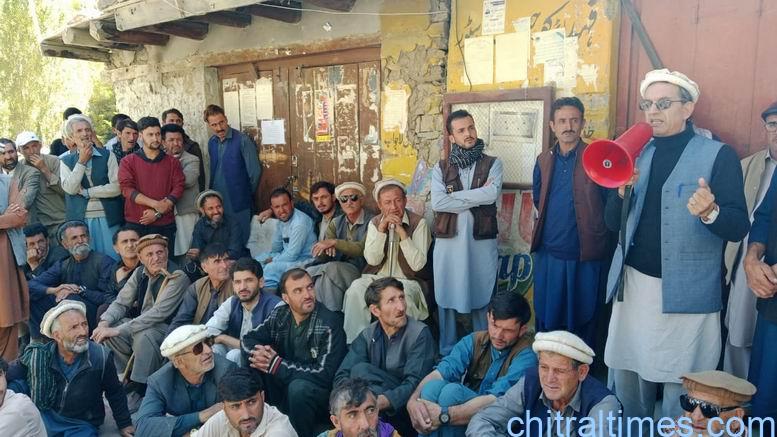 گرم چشمہ روڈ کی ناقابلِ سفر حالت، مکمل شٹر ڈاؤن اور پہیہ جام ہڑتال